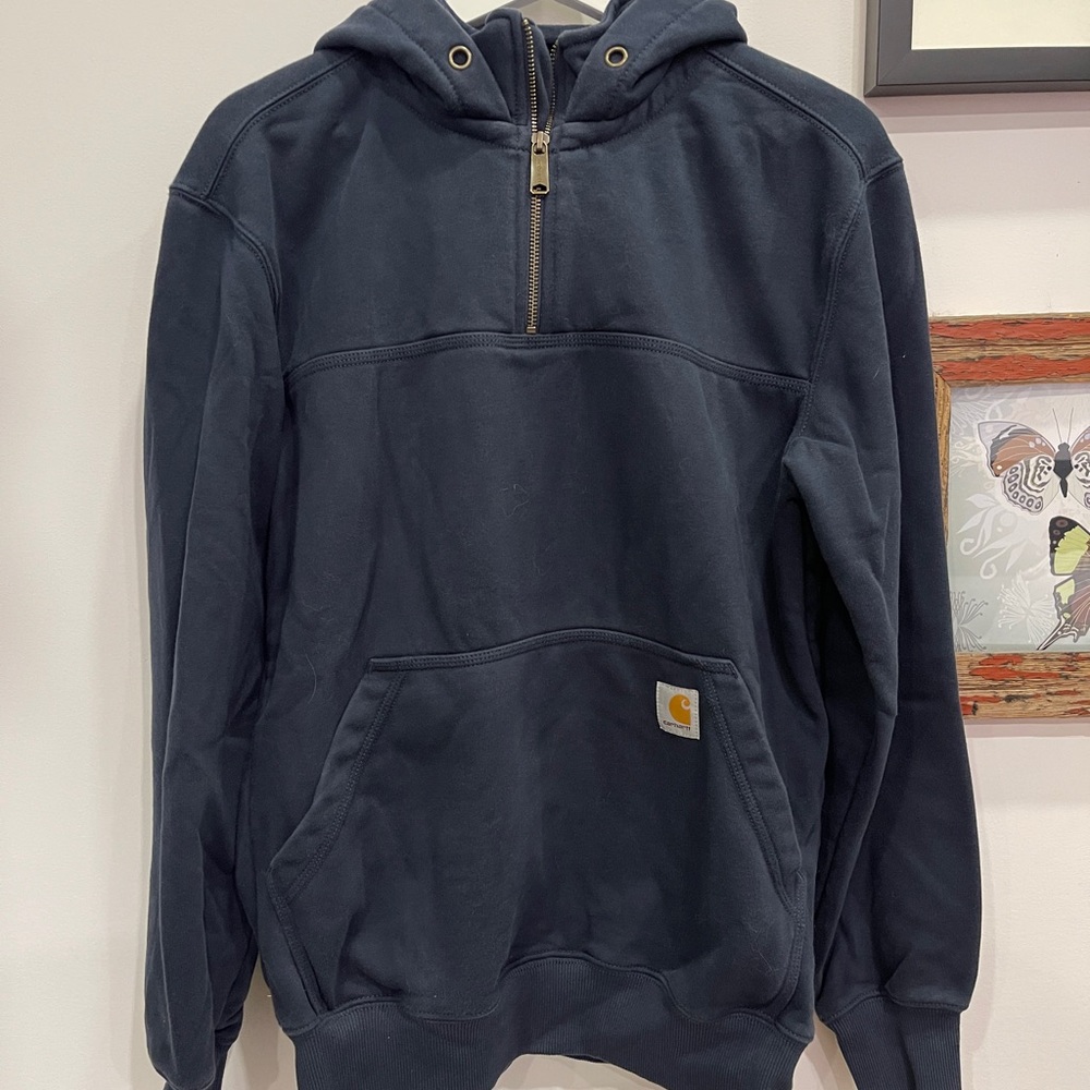 Carhartt Dark Blue Rain Defender Jacket